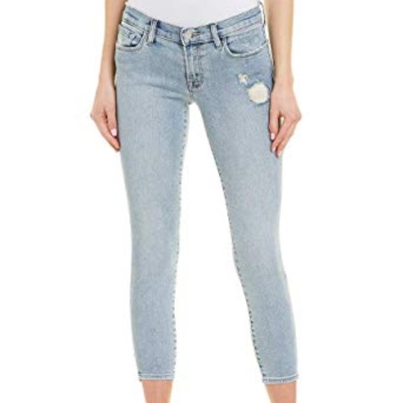 J BRAND 9326 Amateur Skinny Crop Distress Jeans - Picture 2 of 7